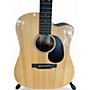 Used Martin DCRSG Natural Acoustic Electric Guitar Natural