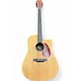 Used Martin DCX1E Natural Acoustic Electric Guitar Natural