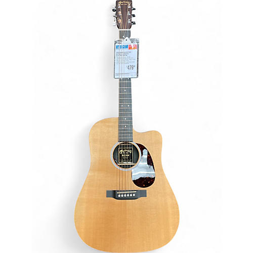 Martin Used Martin DCX1RAE Natural Acoustic Electric Guitar Natural