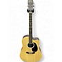 Used Martin DCX2 Natural Acoustic Electric Guitar Natural