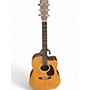 Used Martin DCX2 Natural Acoustic Electric Guitar Natural