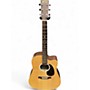 Used Martin DCX2 Natural Acoustic Guitar Natural