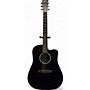 Used Martin Used Martin DCXAE Black Acoustic Electric Guitar Black