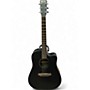 Used Martin DCXE DREADNOUGHT Black Acoustic Electric Guitar Black