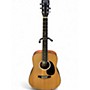 Used Martin DJR-10 Dreadnought Junior Natural Acoustic Electric Guitar Natural