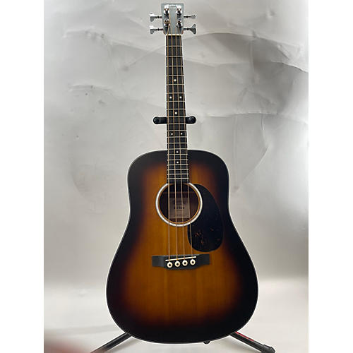 Martin Used Martin DJR-10E Sunburst Acoustic Bass Guitar Sunburst