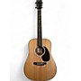 Used Martin DJRE Natural Acoustic Electric Guitar Natural