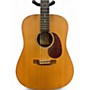 Used Martin DM Mahogany Natural Acoustic Guitar Natural