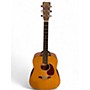 Used Martin DM Mahogany Natural Acoustic Guitar Natural