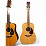Used Martin DM Natural Acoustic Guitar Natural