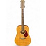 Used Martin DM12 Natural 12 String Acoustic Guitar Natural