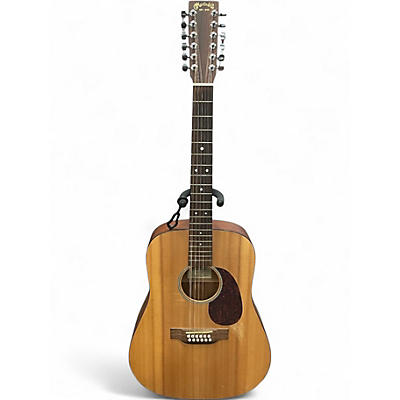 Used Martin DM12 Natural 12 String Acoustic Guitar