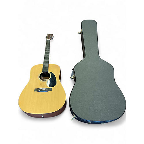 Used Martin DRS2 Natural Acoustic Electric Guitar Natural