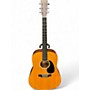 Used Martin DRS2 Natural Acoustic Electric Guitar Natural