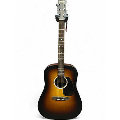 Used Martin DX-2 Tobacco Burst Acoustic Electric Guitar