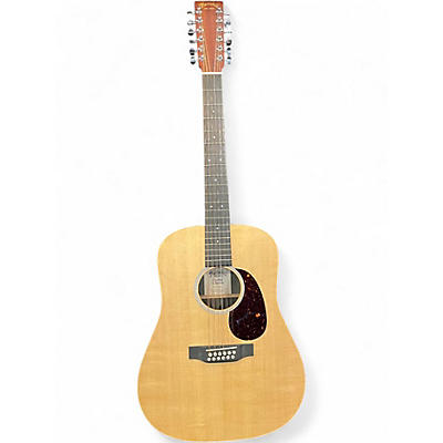 Used Martin DX-2E Natural 12 String Acoustic Electric Guitar