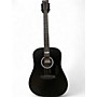Used Martin DX JOHNNY Black Acoustic Electric Guitar Black
