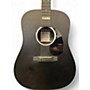 Used Martin DX JOHNNY CASH BLACK Acoustic Electric Guitar BLACK