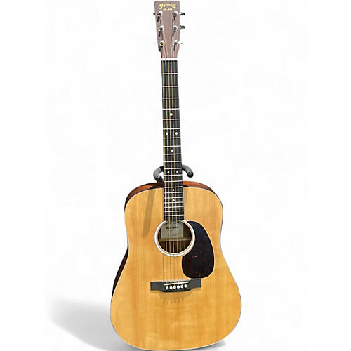 Used Martin DX JOHNNY CASH Black Acoustic Electric Guitar Black