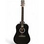 Used Martin DX JOHNNY CASH Black Acoustic Electric Guitar Black