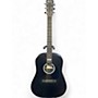 Used Martin DX JOHNNY CASH Black Acoustic Electric Guitar Black