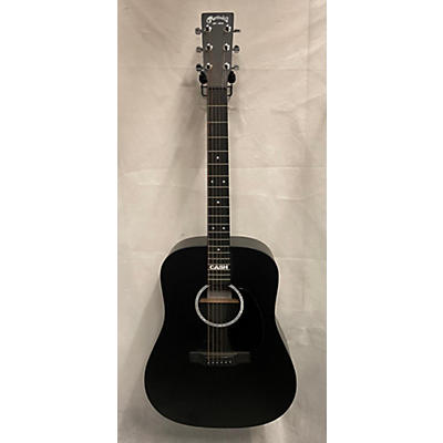 Martin Used Martin DX Johnny Cash Black Acoustic Electric Guitar