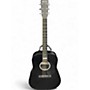 Used Martin DX Johnny Cash Black Acoustic Electric Guitar Black