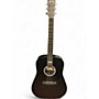 Used Martin DX Johnny Cash Black Acoustic Electric Guitar Black