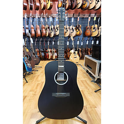 Martin Used Martin DX Johnny Cash Signature Black Acoustic Electric Guitar