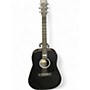 Used Martin DX Johnny Cash black Acoustic Electric Guitar black