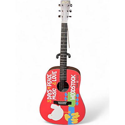 Used Martin DX Woodstock 50th Anniversary Acoustic Electric Guitar