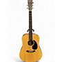 Used Martin DX1 Custom Natural Acoustic Electric Guitar Natural