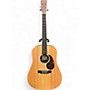 Used Martin DX1 Custom Natural Acoustic Electric Guitar Natural