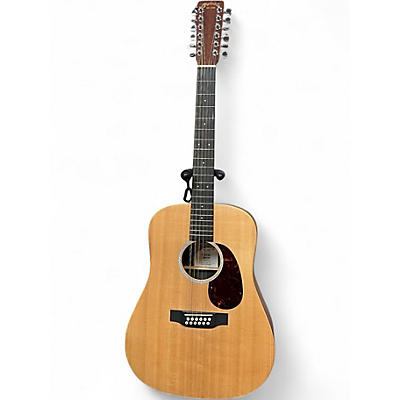 Used Martin DX12AE Natural 12 String Acoustic Electric Guitar