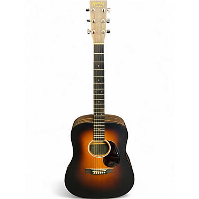 Used Martin DX1AE 2 Color Sunburst Acoustic Electric Guitar