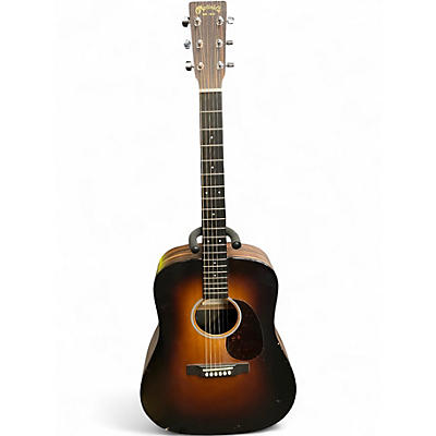 Used Martin DX1AE 2 Tone Sunburst Acoustic Electric Guitar