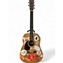 Used Martin DX1AE Left Handed Natural Acoustic Guitar Natural