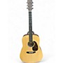Used Martin DX1AE Natural Acoustic Electric Guitar Natural