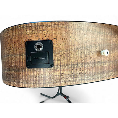 Used Martin DX1E-01, HPL Koa Natural Acoustic Electric Guitar Natural