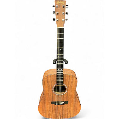 Used Martin DX1E KOA NATURAL Acoustic Electric Guitar