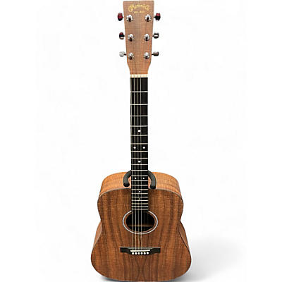 Martin Used Martin DX1E figured Koa Acoustic Electric Guitar