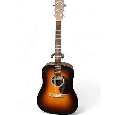 Used Martin DX2 2 Color Sunburst Acoustic Electric Guitar