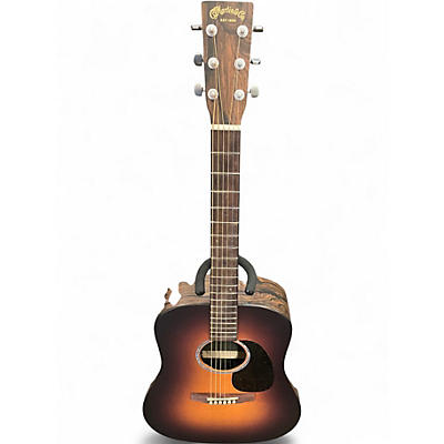 Used Martin DX2 2 Color Sunburst Acoustic Electric Guitar