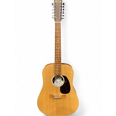 Used Martin DX2 Natural 12 String Acoustic Electric Guitar