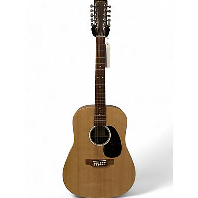 Martin Used Martin DX2 Natural 12 String Acoustic Guitar