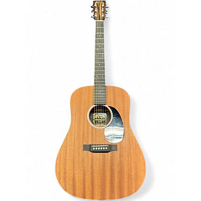 Used Martin DX2AE MACASSAR Natural Acoustic Electric Guitar