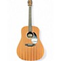 Used Martin DX2AE MACASSAR Natural Acoustic Electric Guitar Natural