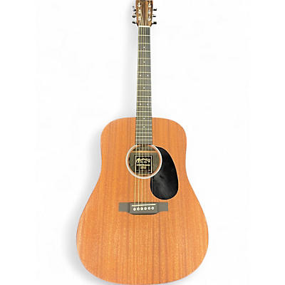 Used Martin DX2AE Macassar Natural Acoustic Electric Guitar