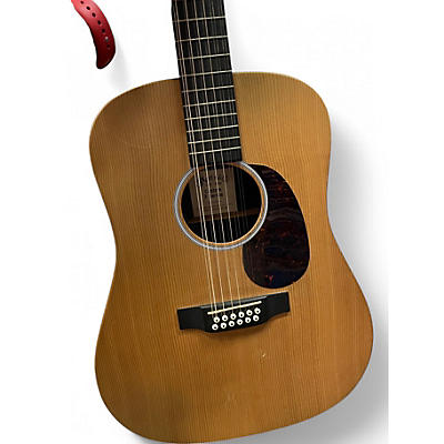 Used Martin DX2E 12 STRING Natural 12 String Acoustic Electric Guitar