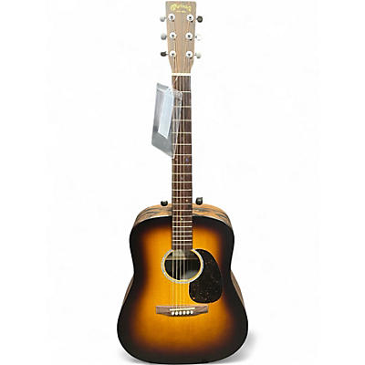 Used Martin DX2E 2 Color Sunburst Acoustic Electric Guitar